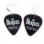 Beatles Pick Earring Black 1.JPG